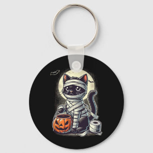 Llavero Mumami de gato negro hombres mujeres niños Hallowe