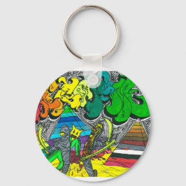 Llavero Mummias de corte porcentual