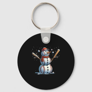 Llavero Muni de nieve béisbol Navidad invierno