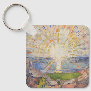 Llavero Mural Edvard Munch Pintando El Sol (Solen) (1911)