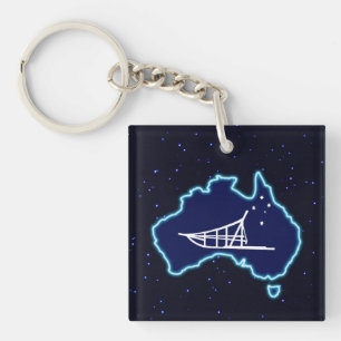 Llavero Mushing Down Under