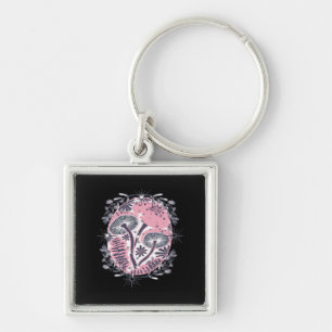 Llavero Mushroom Whimsigoth Art Design Classic