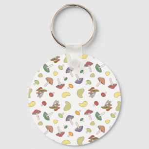 Llavero Mushrooms Pastel