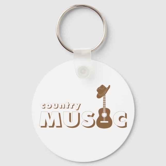 Llavero Música country (Anverso)