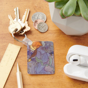 Llavero Música de ángel tocando un violín, música antigua