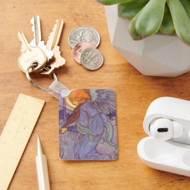 Llavero Música de ángel tocando un violín, música antigua (Escritorio )