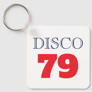 Llavero Música de Entretenimiento Disco 79 Pop Art Retro