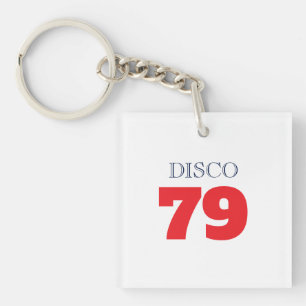 Llavero Música de Entretenimiento Disco 79 Pop Art Retro