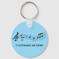 Música de la banda de notas musicales o del coro d