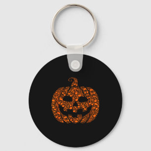 Llavero Música divertida de Halloween Nota Músico Jack O L