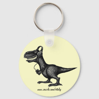 Llavero Música divertida dinosaurio lápiz lápiz lápiz dibu