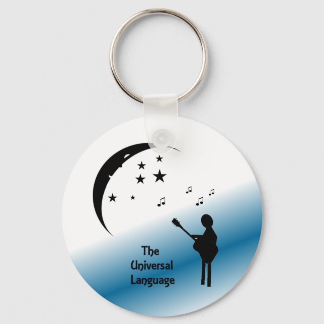 Llavero Música - Guay de cadena de claves (Anverso)