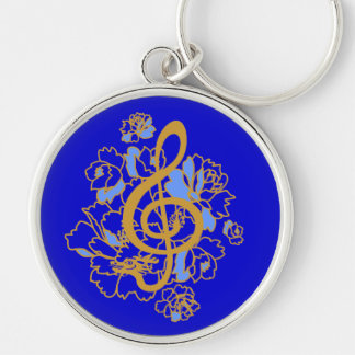 Llavero musical del personalizado de los peonies
