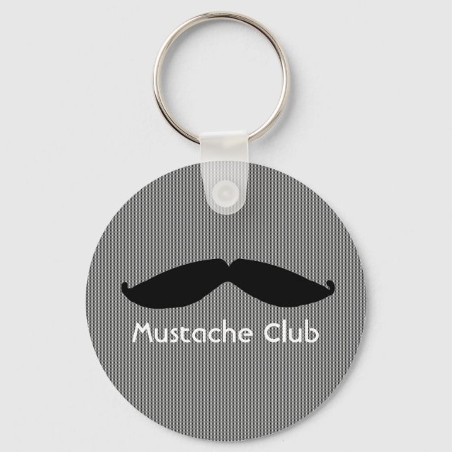 Llavero Mustache Club (Anverso)