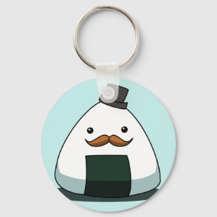 Llavero Mustache-giri Keychain