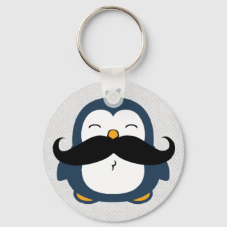 Llavero Mustache Penguin