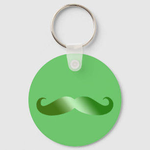 Llavero Mustache verde