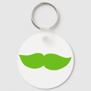 Llavero Mustache verde
