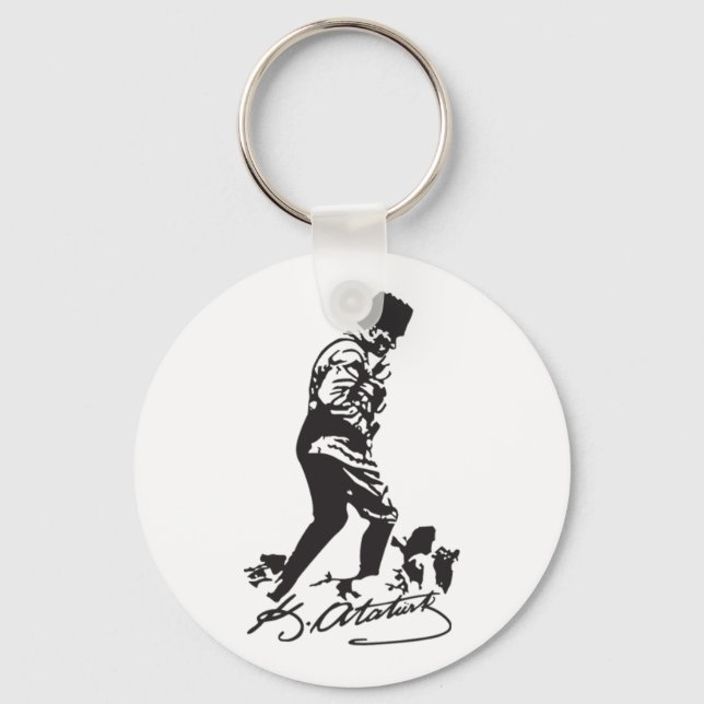 Llavero Mustafa Kemal Ataturk (Anverso)