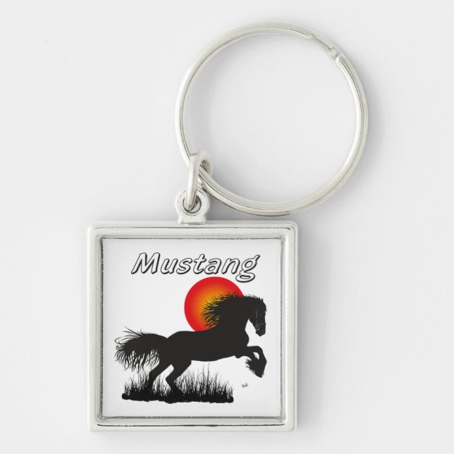 Llavero Mustang für Pferdeliebhaber Schlüsselanhänger (Frente)