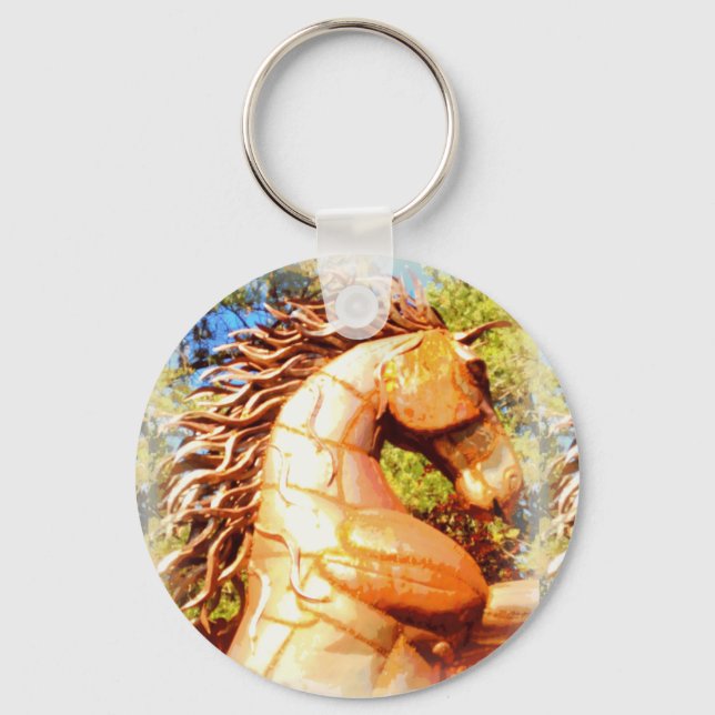 Llavero mustang stallion (Anverso)