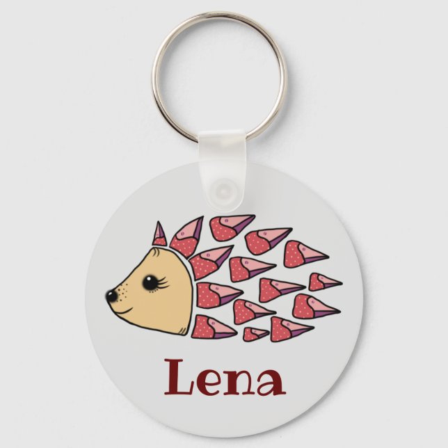 Llavero Musterstachel personalisiert (Anverso)