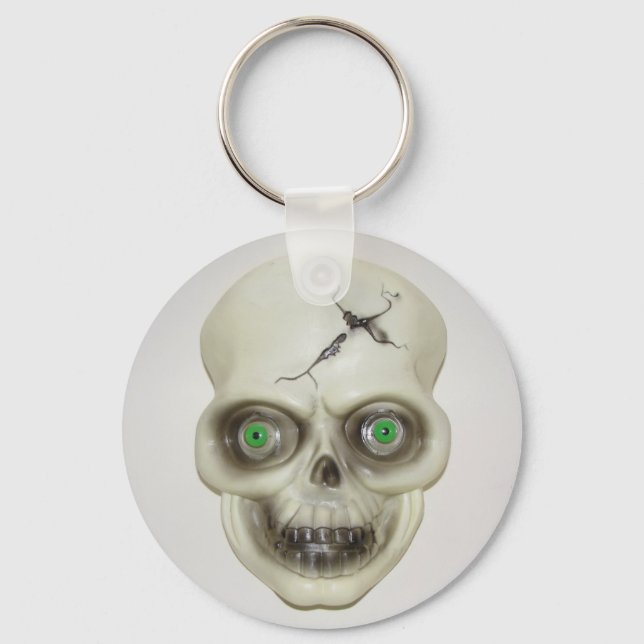 Llavero Muy asustado Halloween Skull Key Chain (Anverso)
