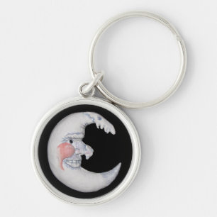 Llavero Muy Guay Man On The Moon Round Figure Key