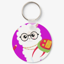 Muy lindo l Llama con mochila rosa