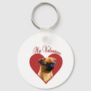 Llavero My Brussels Griffon Valentine