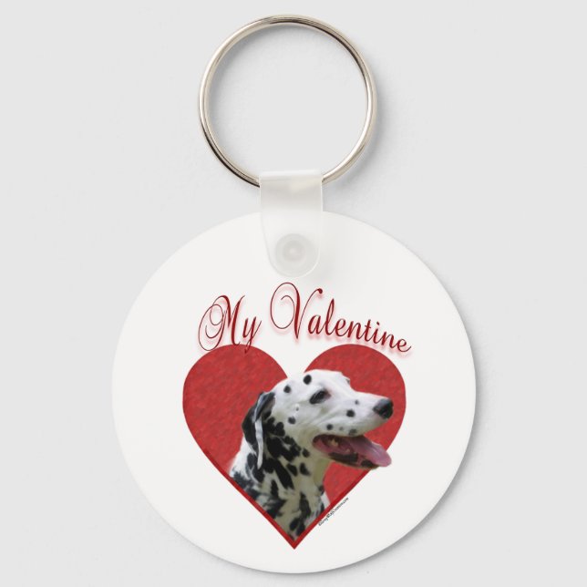 Llavero My Dalmatian Valentine (Anverso)