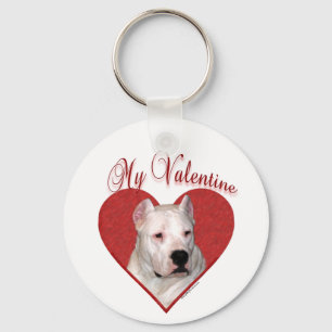 Llavero My Dogo Argentino Valentine