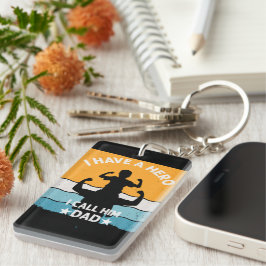 LLAVERO MY FATHER IS A HERO