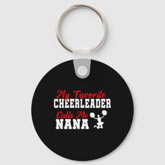 Llavero My Favorite Cheerleader Calls Me Nana Funny Nana 