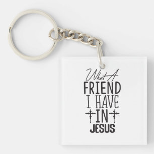 Llavero My Friend is Jesus