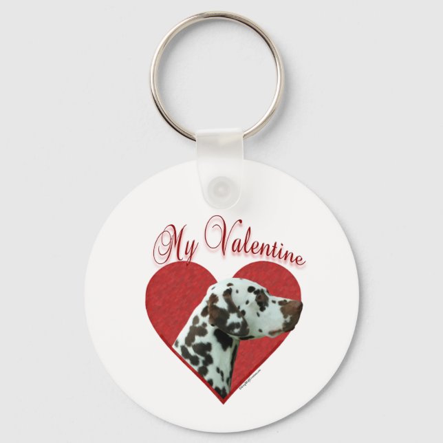 Llavero My Hver Dalmatian Valentine (Anverso)