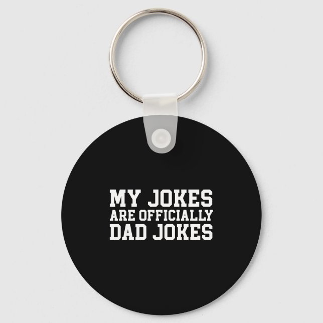 Llavero My Jokes Are Ly Dad Jokes Pregnancy Announcement  (Anverso)