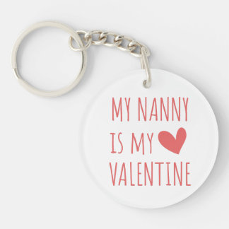 Llavero My Nanny is my Valentine