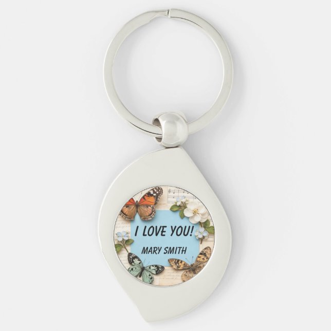 Llavero My Scrapbook  (Anverso)