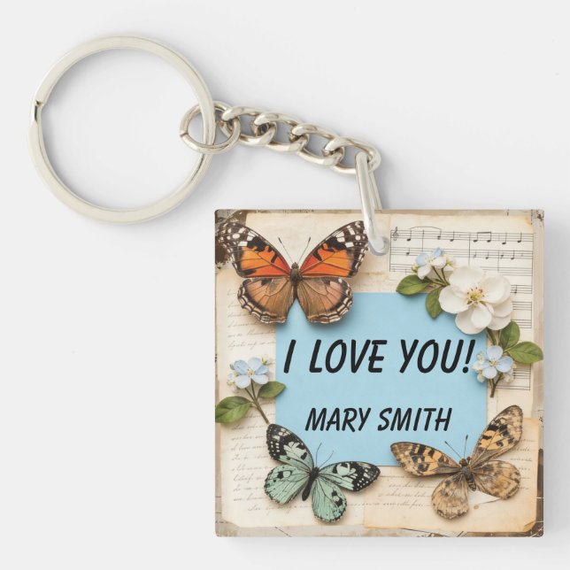 Llavero My Scrapbook  (Frente)