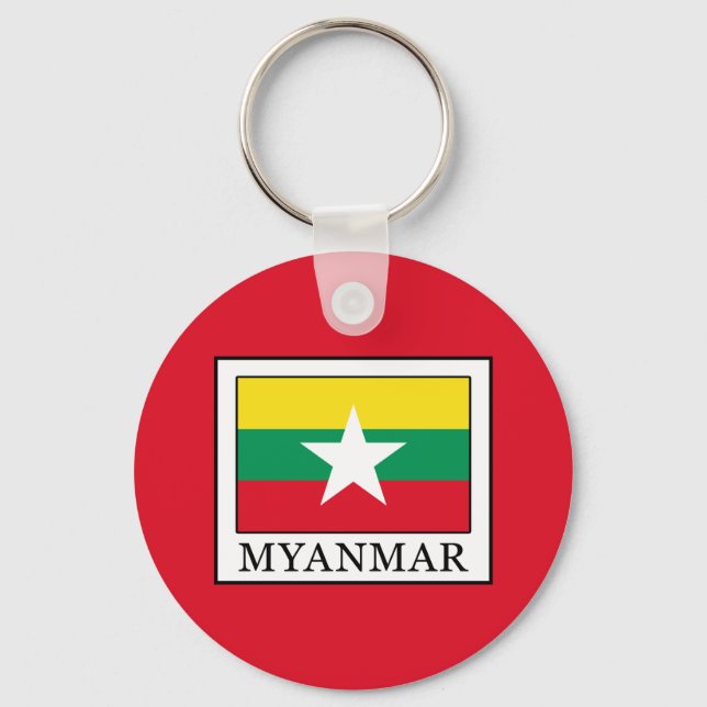 Llavero Myanmar (Anverso)