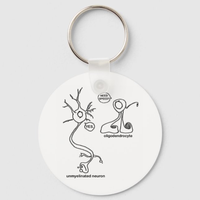 Llavero Myelin Pusher (Anverso)