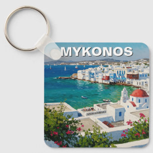 Llavero Mykonos Grecia Islas griegas Pequeña Venecia