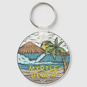 Llavero Myrtle Beach South Carolina Vintage