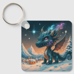 Llavero Mystical Chibi Dragon Winscape