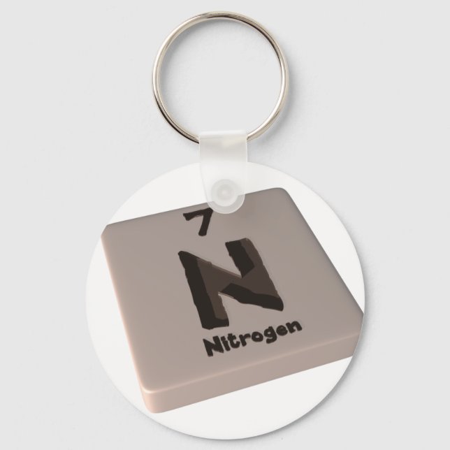 Llavero N Nitrogen (Anverso)