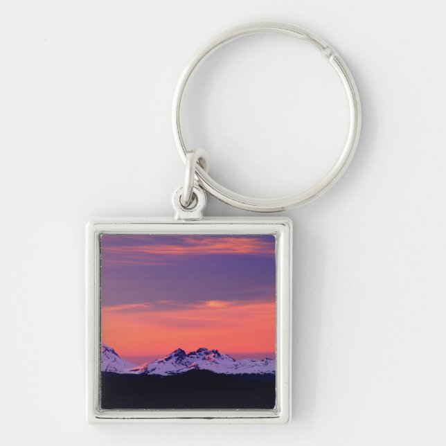 Llavero NA, EE.UU., Oregón, Las Tres Hermanas (Frente)