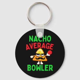Llavero Nacho Average Bowler Cinco De Mayo Bolos Mexicano
