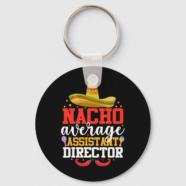 Llavero Nacho Director Insistente Promedio Mexicano Cinco  (Anverso)