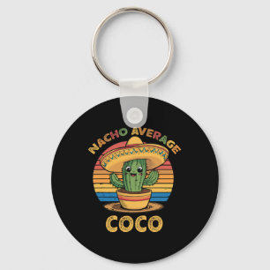 Llavero Nacho Promedio Coco Coincidente Mexicano Cinco De